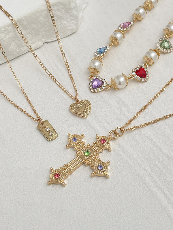 Layered Tasseled Necklaces Accessories