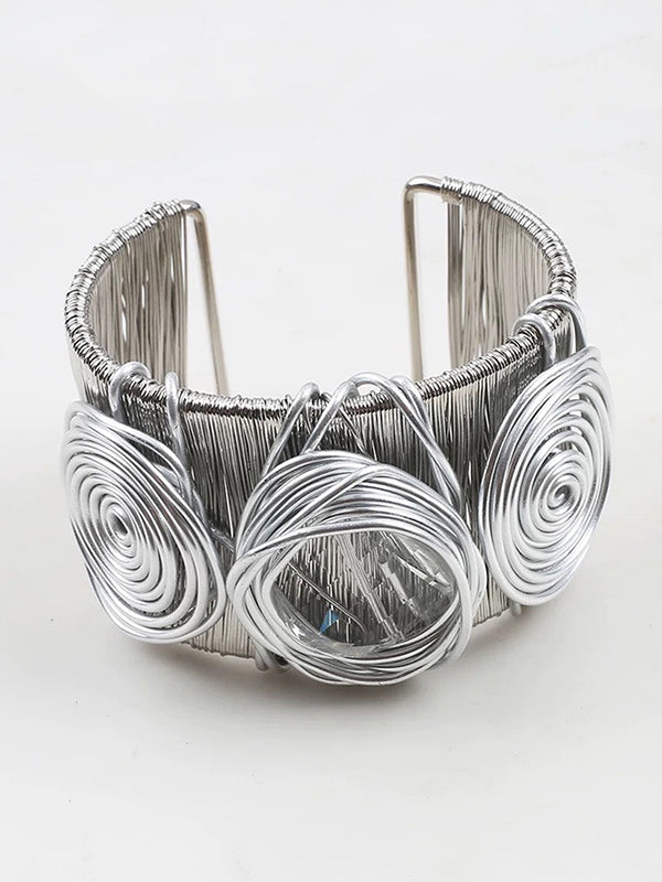 Geometric Pleated Bracelet Accessories