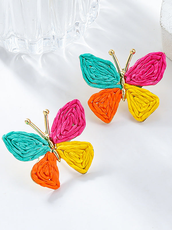 Butterfly Shape Drop Earrings