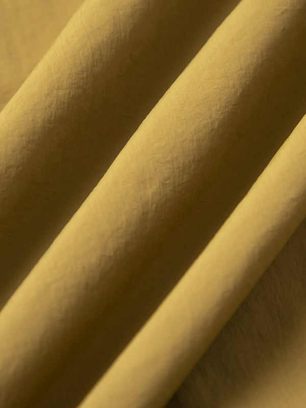 A-Line Hipster Buttoned Solid Color V-Neck Vest Top