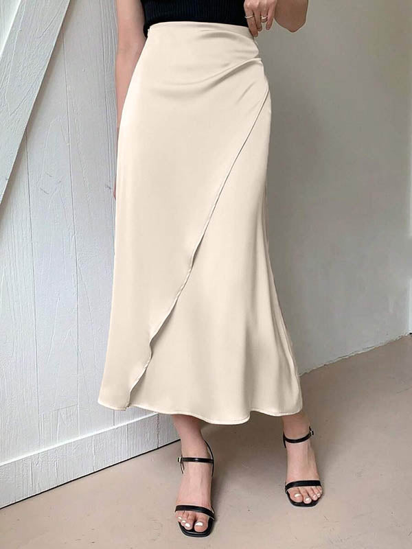 Bodycon Solid Color Skirts Bottoms