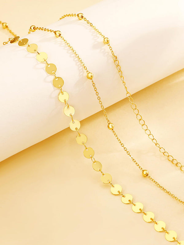 Chains Solid Color Waist Chain Accessories