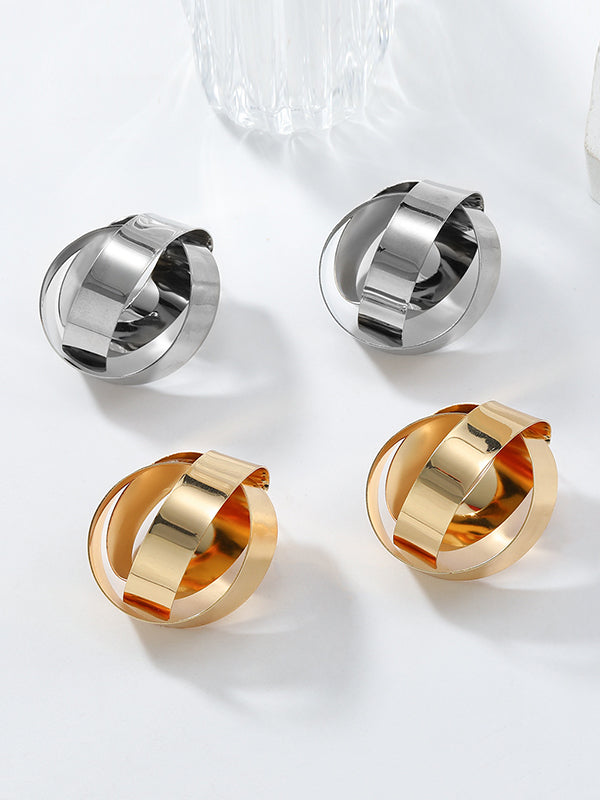 Geometric Drop Earrings