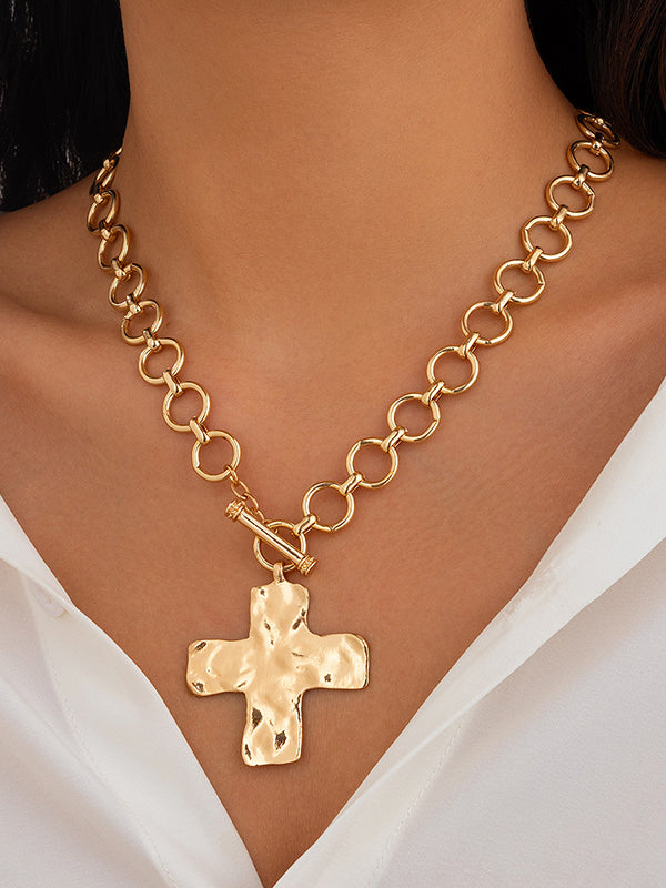 Normcore Chains Geometric Necklaces Accessories