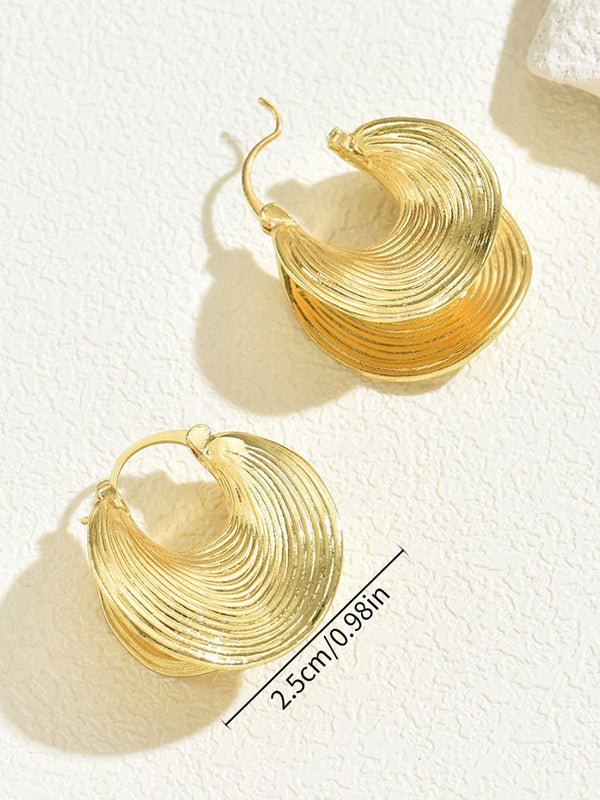 Geometric Drop Earrings