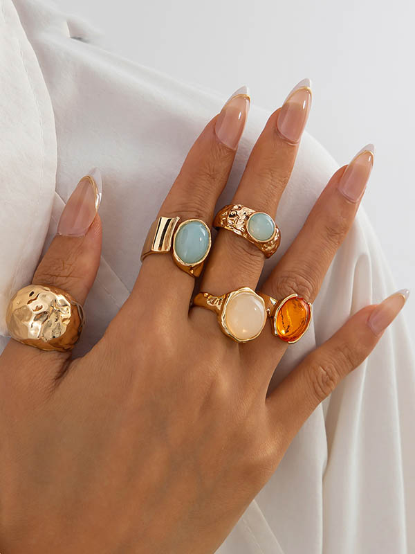 Geometric Ringent Rings Accessories