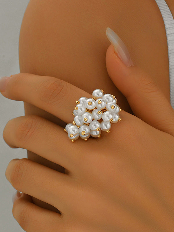 Flower Shape Geometric Rings Accessories