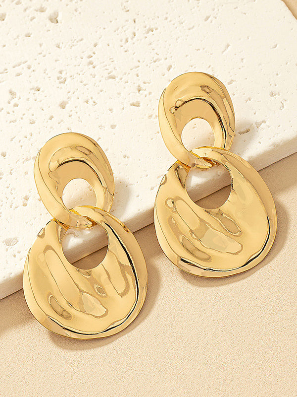 Geometric Drop Earrings