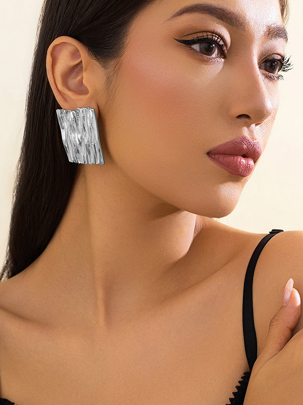 Geometric Drop Earrings