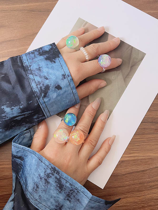 Geometric Rings Accessories