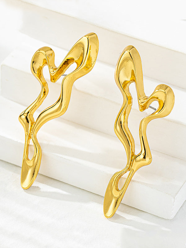 Geometric Drop Earrings