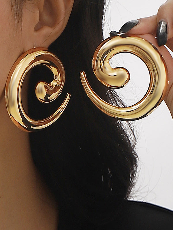 Geometric Drop Earrings