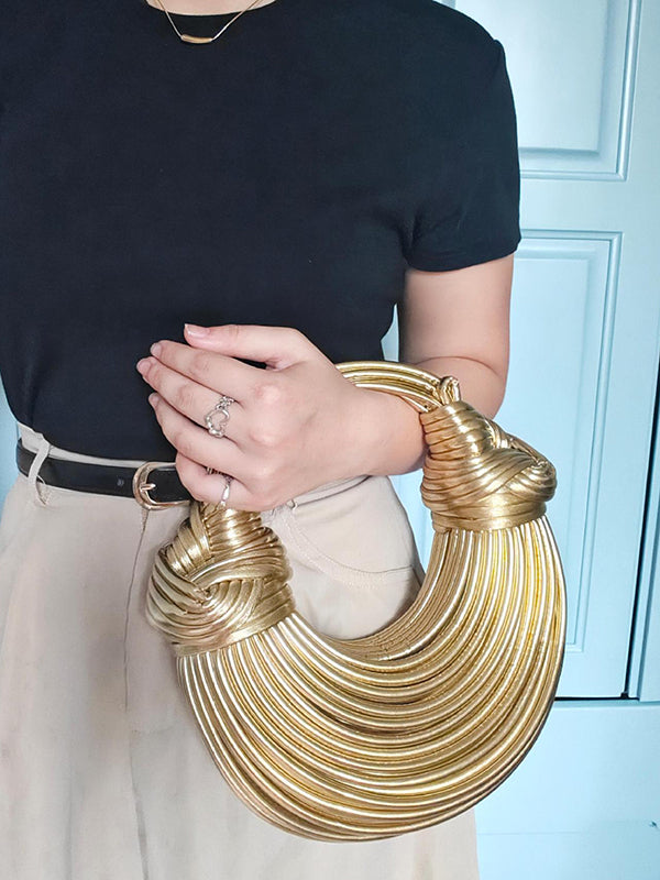 Geometric Zipper Handbags