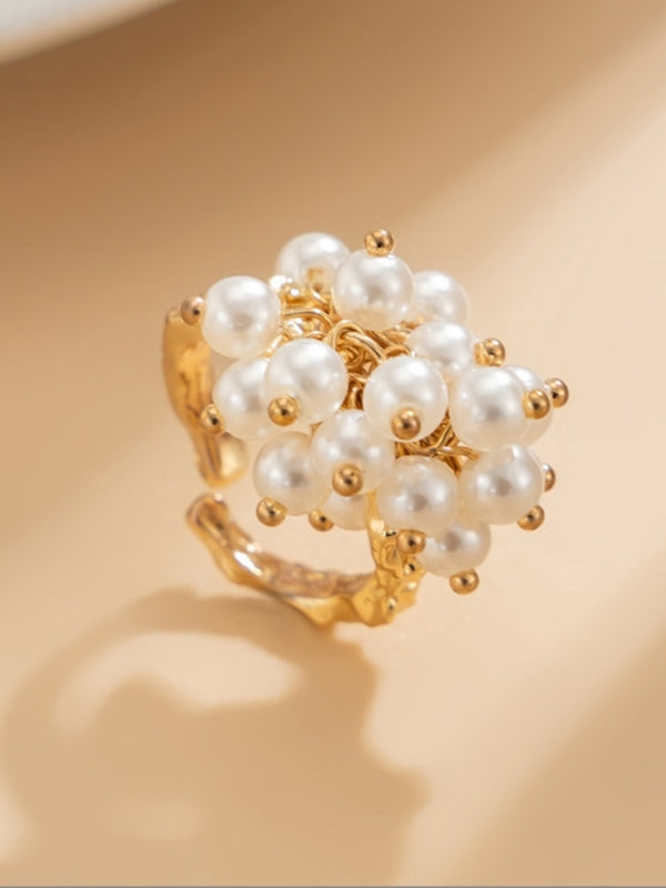 Flower Shape Geometric Rings Accessories