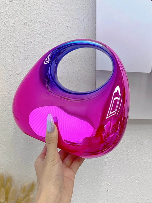 Geometric Shiny Handbags