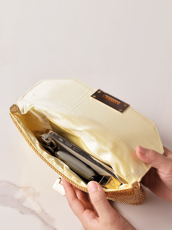 Shiny Split-Joint Bags Handbags