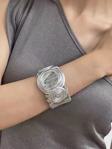 Geometric Pleated Bracelet Accessories