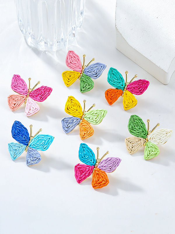 Butterfly Shape Drop Earrings