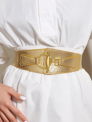 Elasticity Shiny Split-Joint Belts