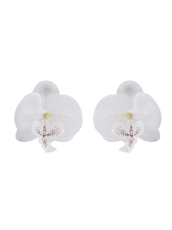 Flower Shape Drop Earrings