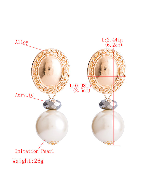 Geometric Drop Earrings