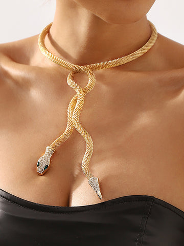 Snake Shape Necklaces Accessories