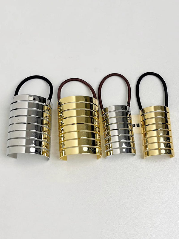 Geometric Shiny Hair Accessories Hairtie