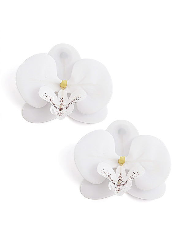 Flower Shape Drop Earrings