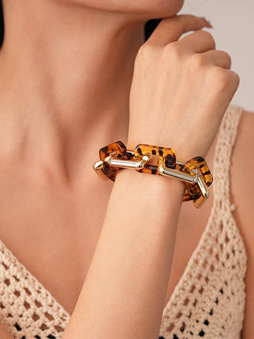 Chains Leopard Bracelet Accessories