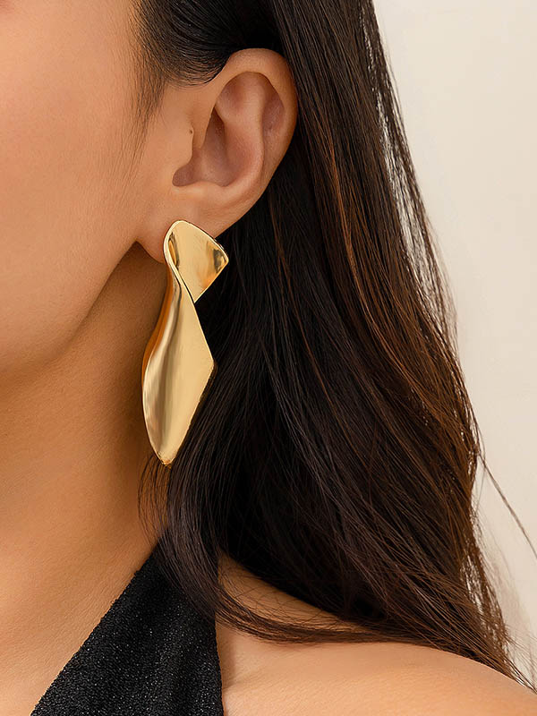 Geometric Drop Earrings