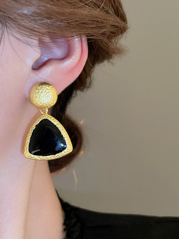 Geometric Drop Earrings