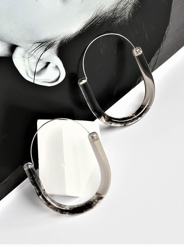 Geometric Drop Earrings