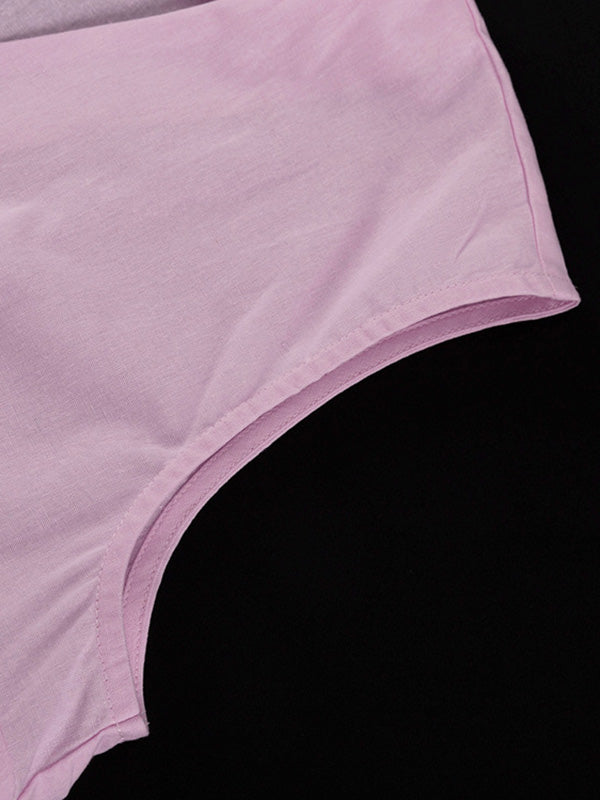 Loose Split-Joint Sleeveless Pleated V-Neck Vest + Pants Trousers Two Pieces Set