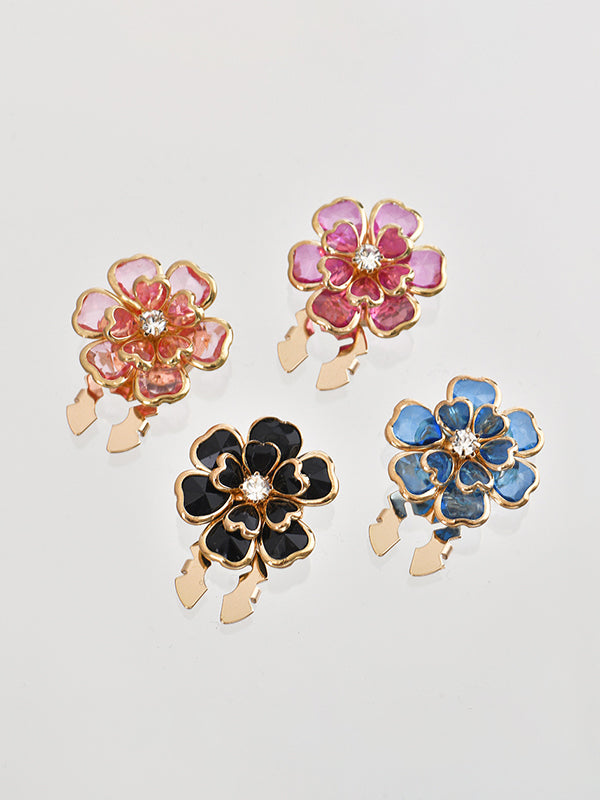 Detachable Flower Shape Cufflink Accessories