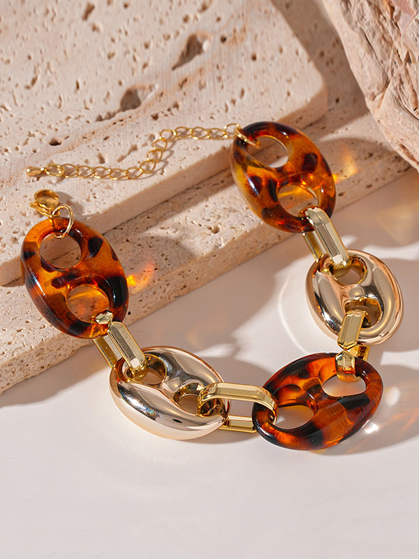 Chains Hollow Leopard Bracelet Accessories