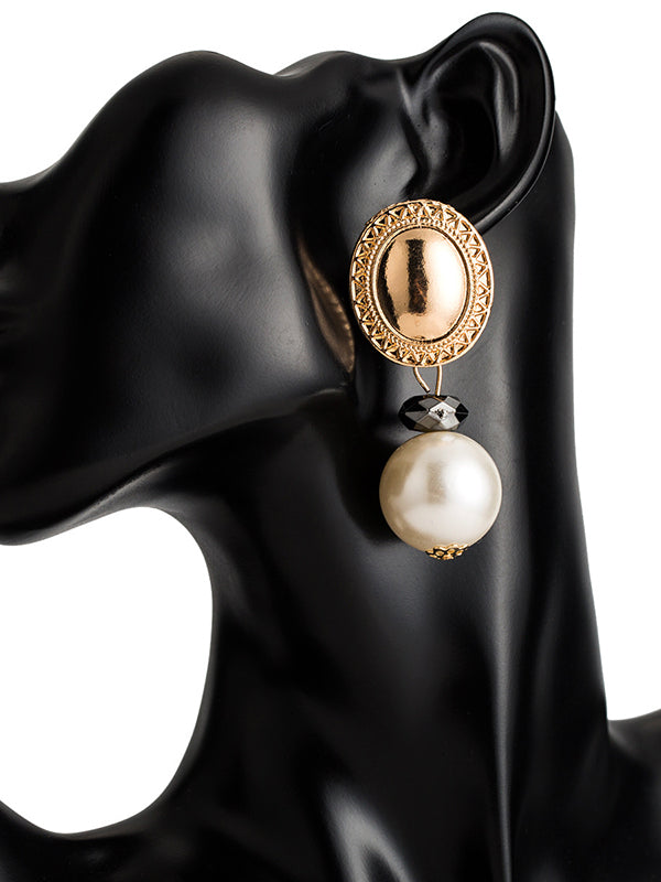 Geometric Drop Earrings