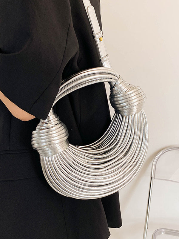 Geometric Zipper Handbags