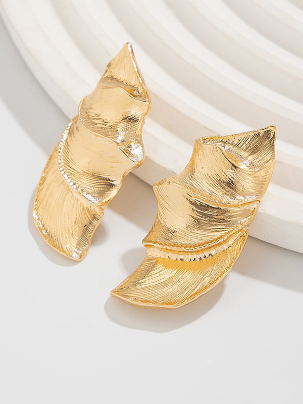 Normcore Geometric Drop Earrings