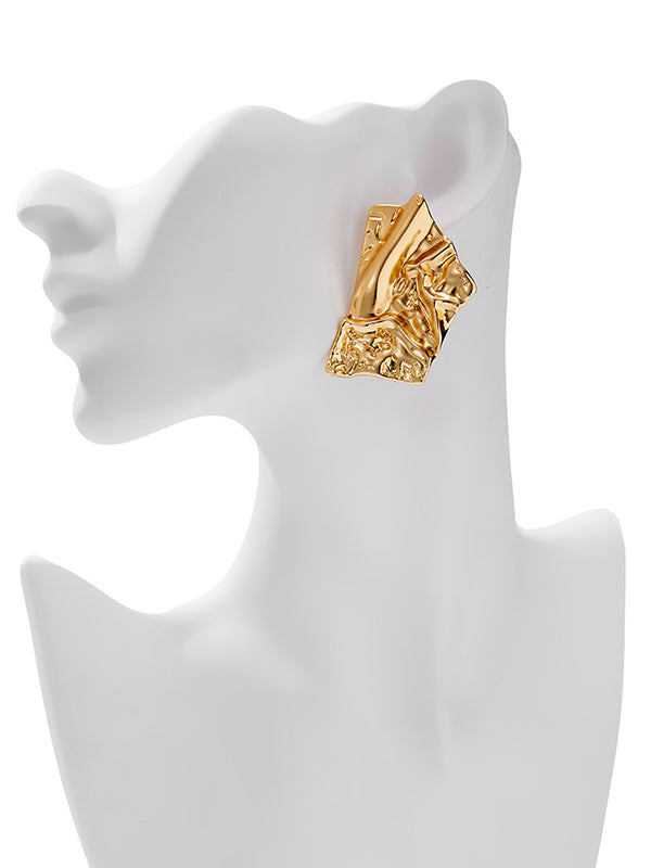 Normcore Geometric Drop Earrings