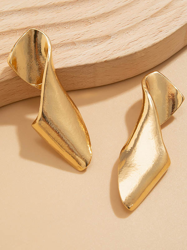 Geometric Drop Earrings