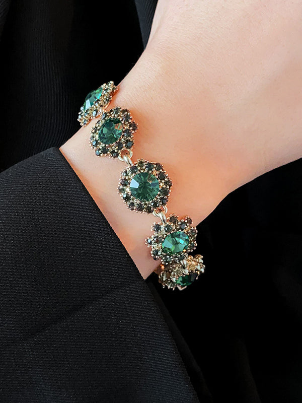 Geometric Rhine Stones Bracelet Accessories