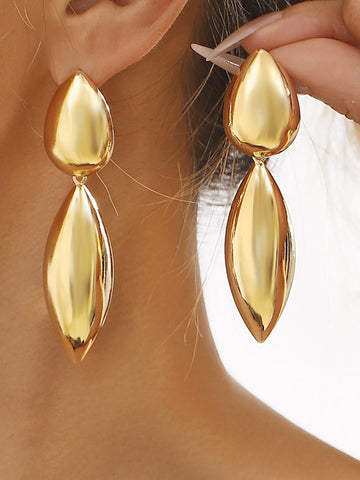 Geometric Drop Earrings
