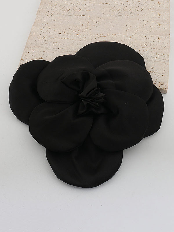 Three-Dimensional Flower Brooch Accessories