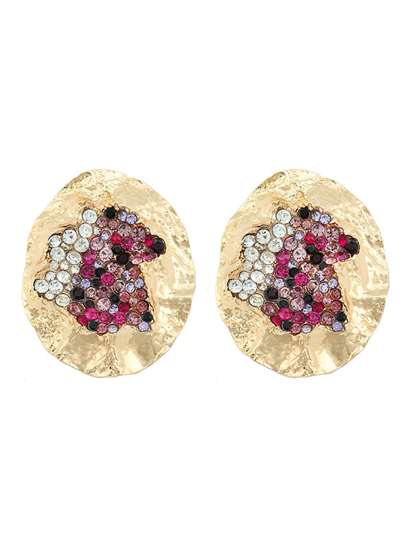 Geometric Shiny Earrings Accessories