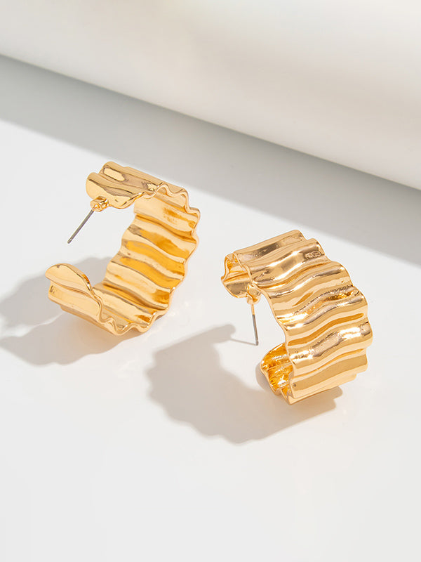 Geometric Drop Earrings