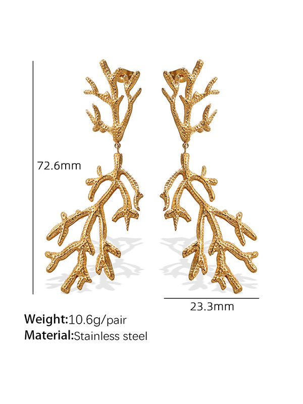 Geometric Drop Earrings