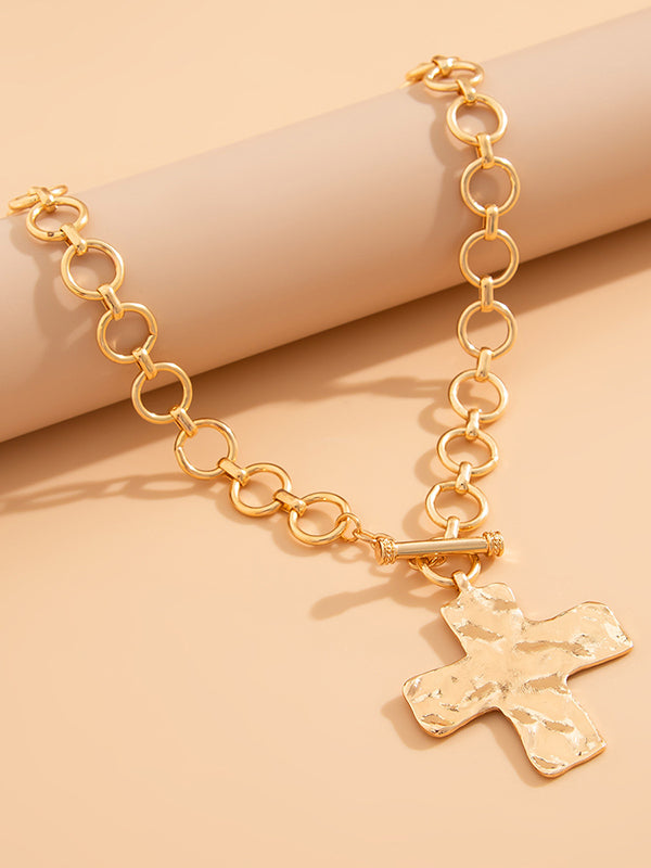 Normcore Chains Geometric Necklaces Accessories