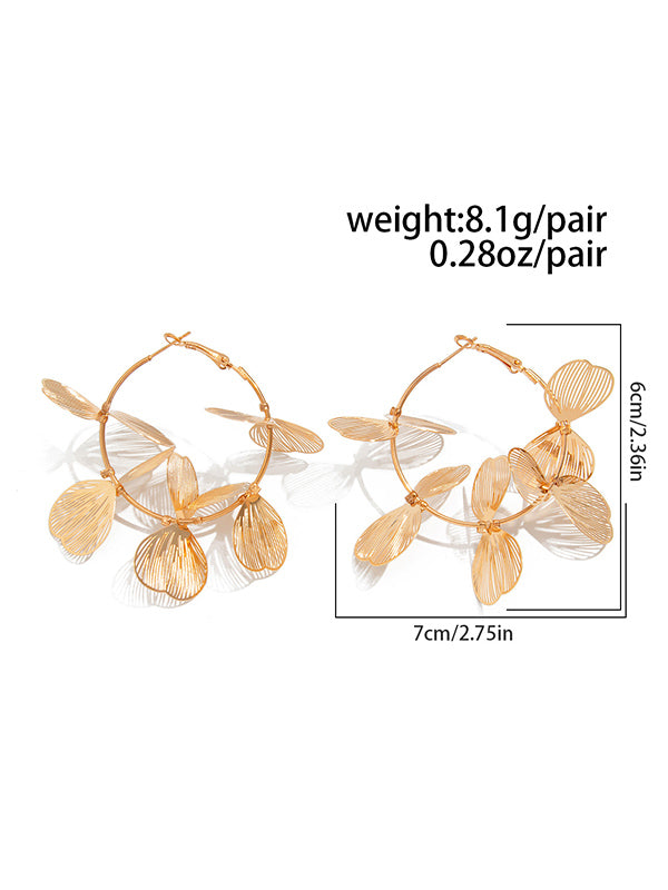 Geometric Drop Earrings