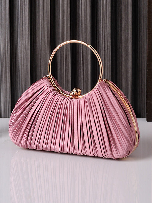 Pleated Split-Joint Bags Handbags