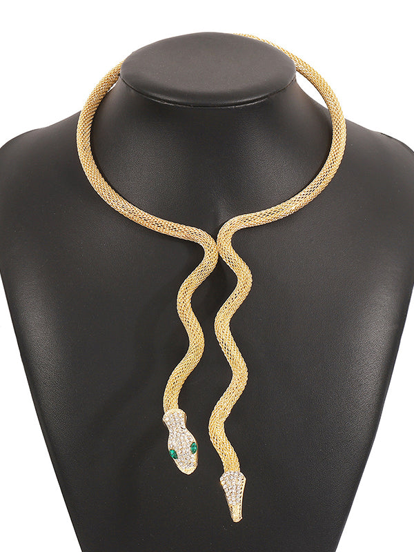 Snake Shape Necklaces Accessories